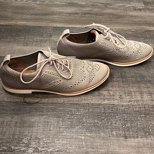 Sofft Euro Soft Virida Lace Up Oxford Loafers Taupe size 8